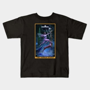 The Goddess Diana The High Priestess Tarot Card Kids T-Shirt